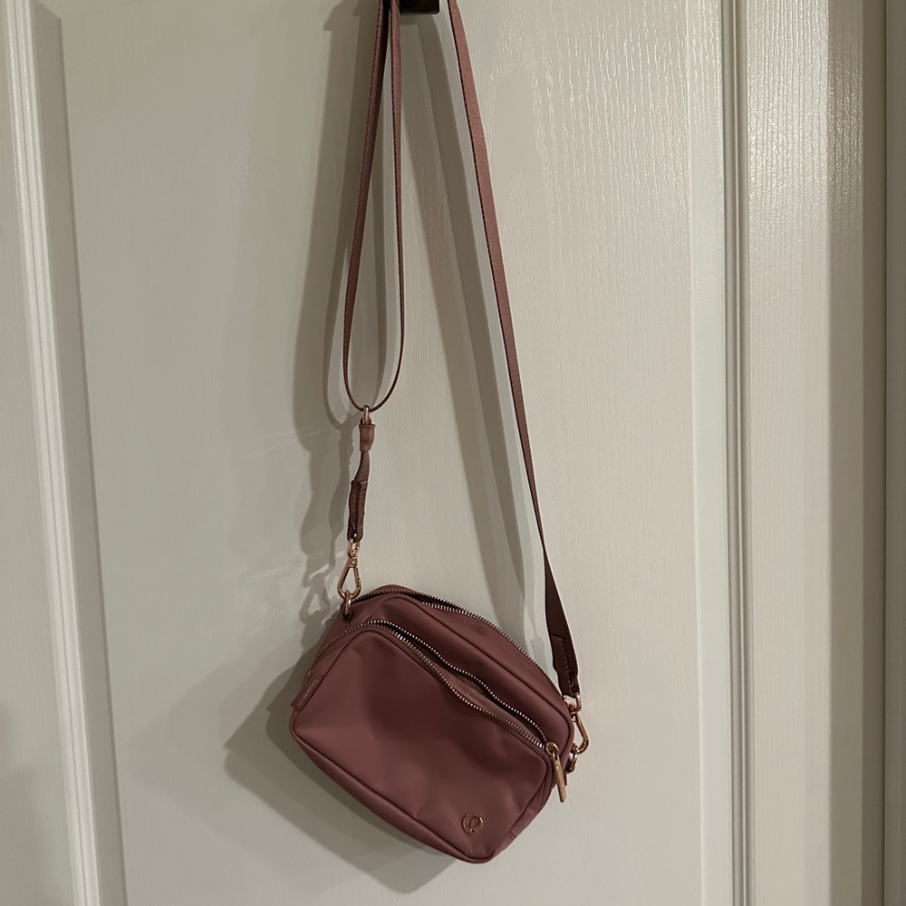 Lululemon Athletica Mauve Crossbody Bag